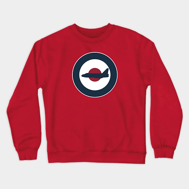 English Electric Lightning Crewneck Sweatshirt by Tailgunnerstudios